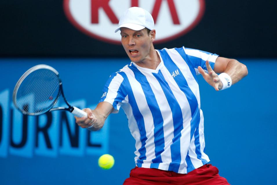 Sean likes Berdych's chances rather more than this kit